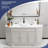 Davivy 16.5'' X 11.0'' White Oval Vessel Sink With Pop Up Drain Small Oval Bathroom Vessel Sinks