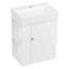 Meuble-lavabo simple autoportant de 20 po avec lavabo et rangement en céramique-1360905013