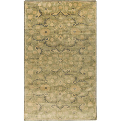 Bayles Wool Floral Indoor Rug