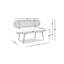 Caela Boucle Upholstered Bench