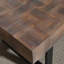 Table basse rustique en bois industriel