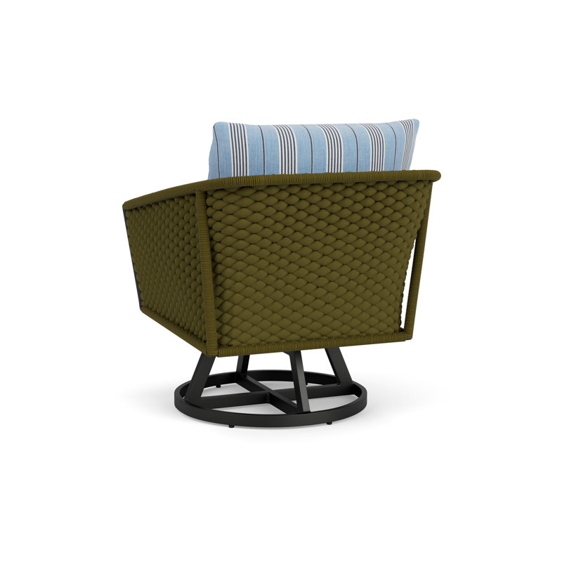 Escape Outdoor Swivel Lounge Chair, Hansen Sky