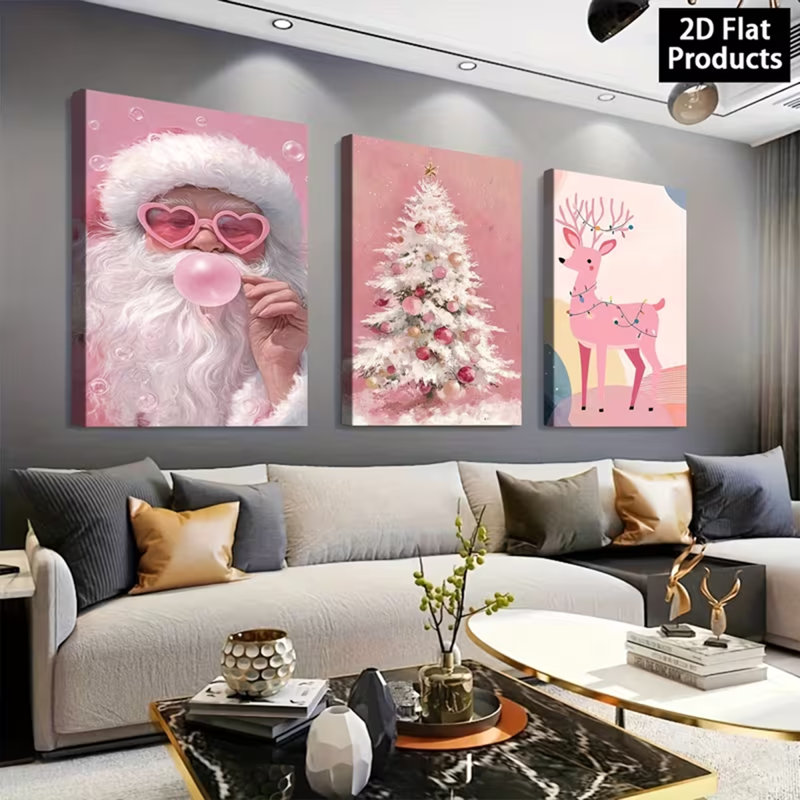 3 Piece Wrapped Canvas Print