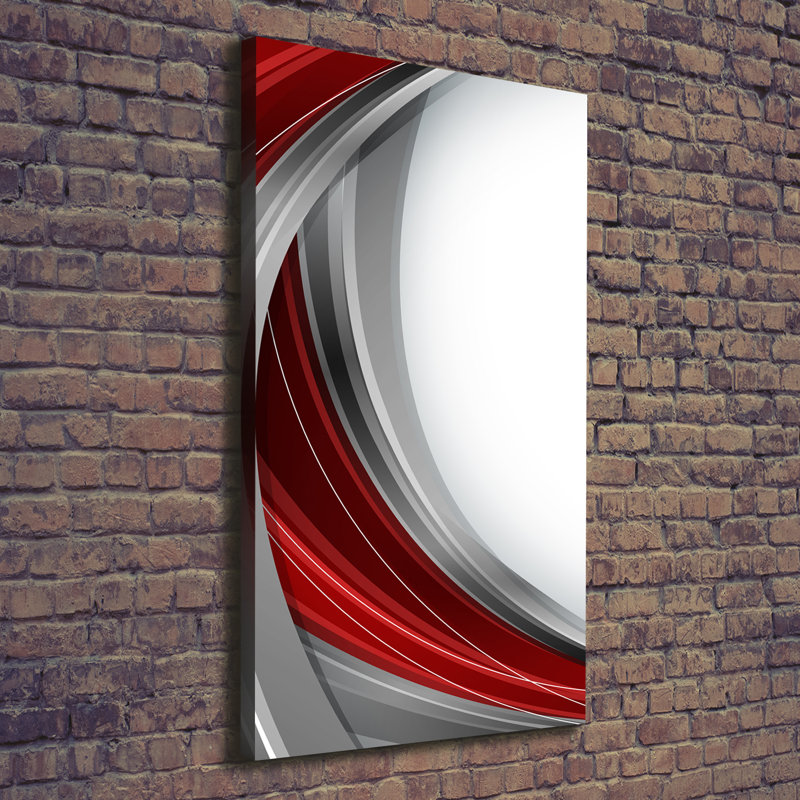 Waves Background - Wrapped Canvas Print