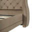 Lit plateforme tapissier Garrison Modern