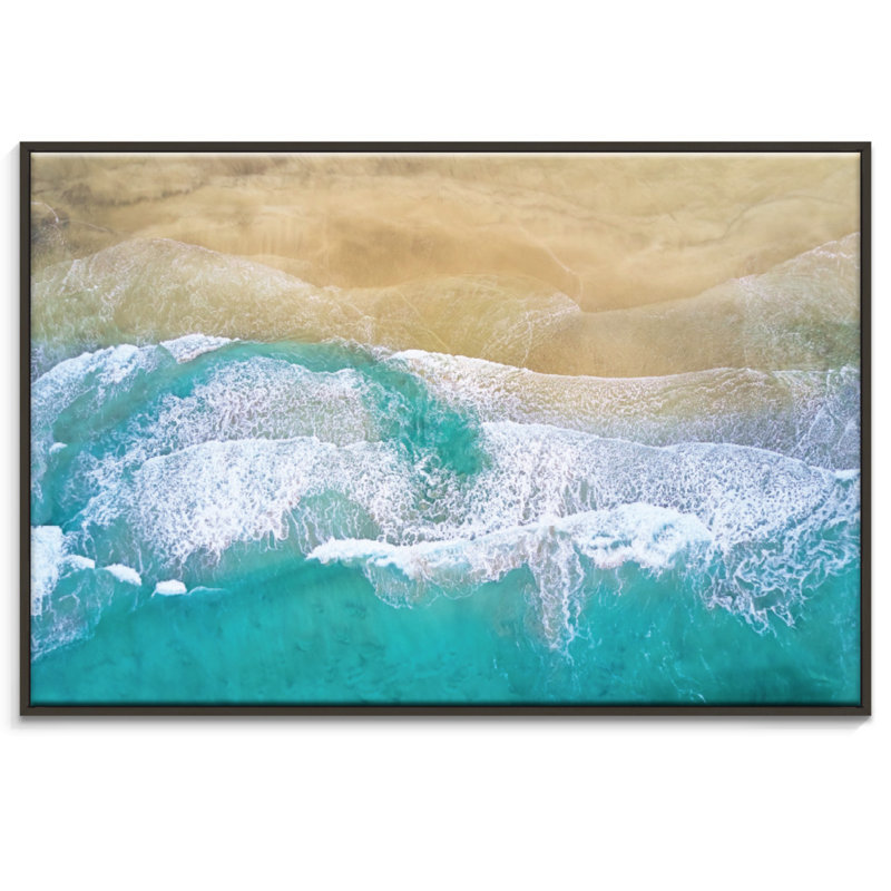 Print on Canvas, Black Floater Frame, 51cm H x 76cm W