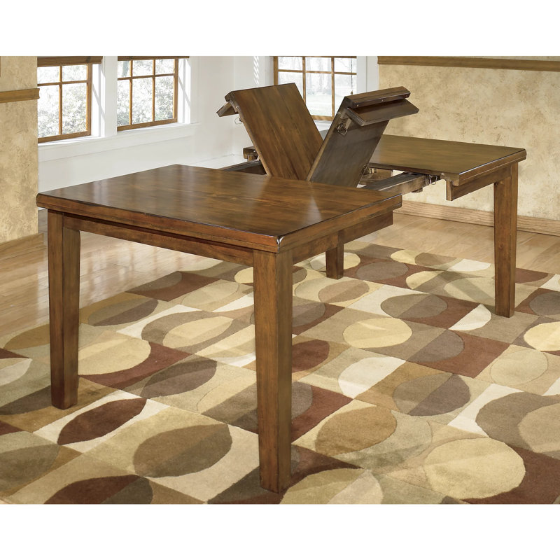 Rebecca Extendable Solid Wood Base Dining Table