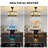 20'' Modern Ceiling Fan With Light And Remote, Quiet Reversible DC Motor for Bedroom-287933304