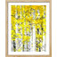 «White Yellow Birch Tree Leaf Spring Autumn Forest» sur papier-98266030-98266033
