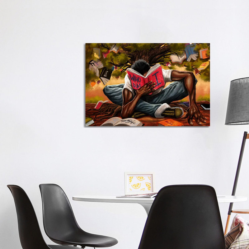 " Tree Of Knowledge " by DionJa'y, 26" H x 40" W x 1.5" D