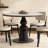 White Round Sintered Stone Dining table-1693342840