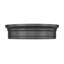 Plafonnier encastré 1 lumière noir mat Bentley-123223186