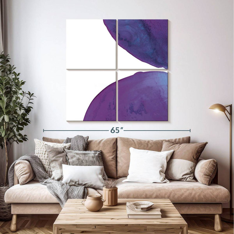 Bright Pools III, 45" H x 45" W