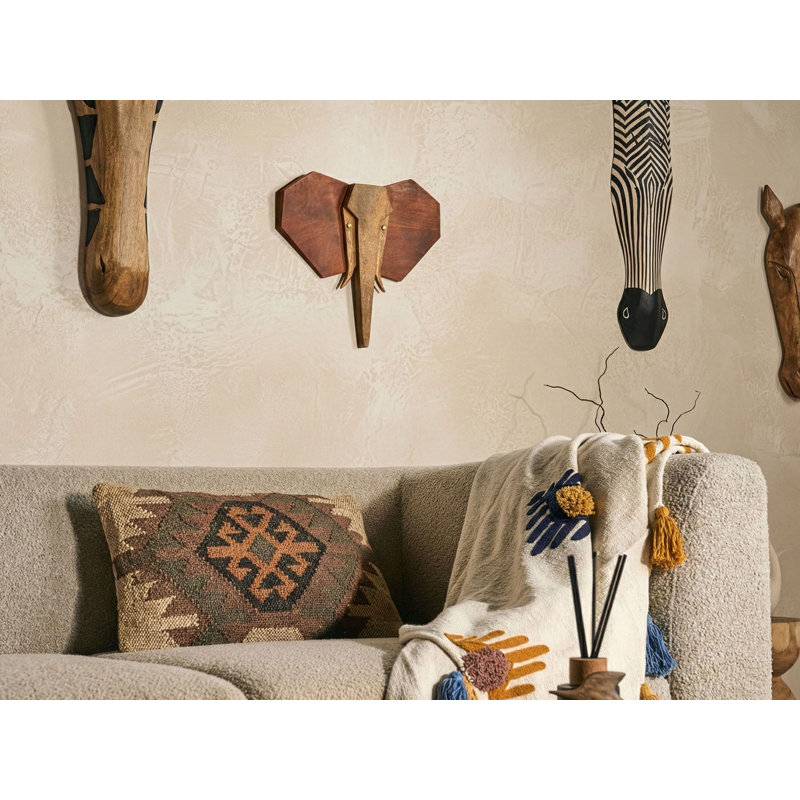 Handmade Animals Wall Decor on Solid Wood