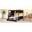 Twin Over Full Bunk Bed With Shelfs, Storage Staircase And 2 Drawers-404510894
