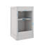 Meuble-lavabo compact de 20 po avec meuble-lavabo compact et porte de rangement silencieuse à double niveau avec tablette ajustable-947350486