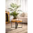 Napa Round 32 in. Natural Wood Coffee Table-Golden feet-1281261312-1277478279