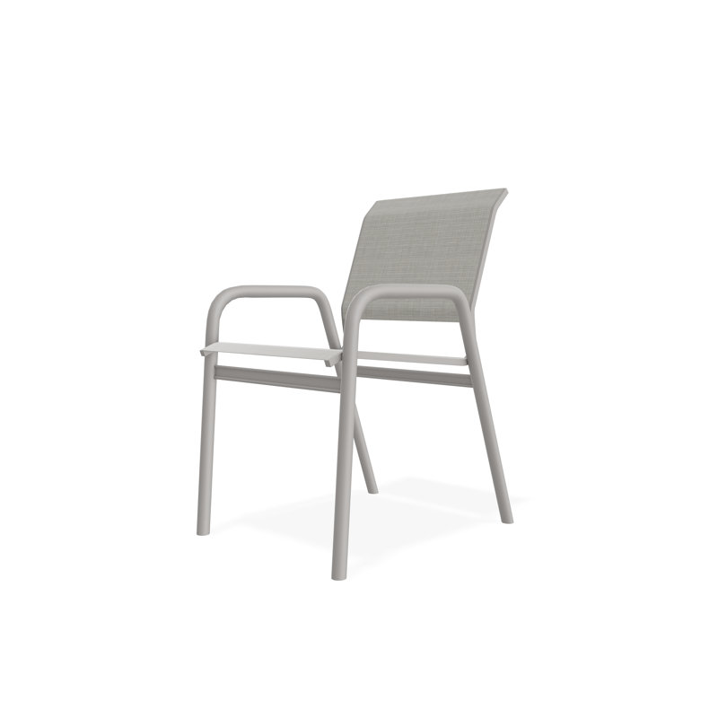 Chaise bistro Gardenella, Diacre, Gris chaleureux