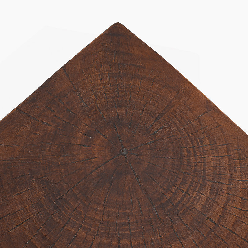 Table d'appoint Modern, Marron foncé