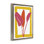 Cadre flottant New Oasis Warm Leaves, design par Bronwyn Baker