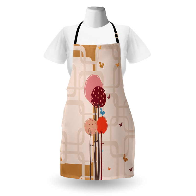No Pattern Bib Apron