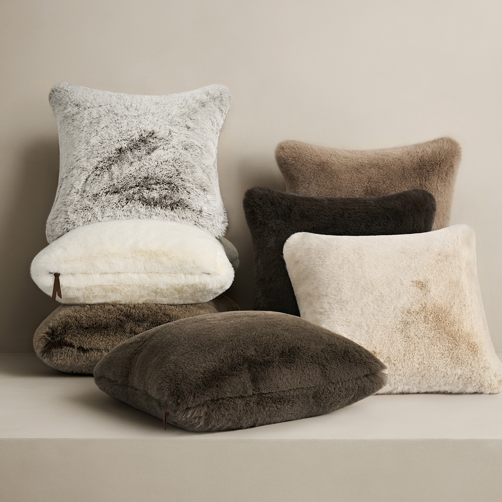 Pillow Cover, Square 20", Arctic White
