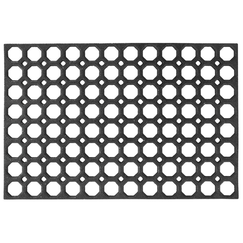 Ranite Non-Slip Geometric Doormat, 60cm W x 40cm H