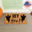 Nap Halloween "Hey Boo" 28 in. x 16 in. Non-Slip Indoor/Outdoor Doormat