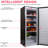FRIGIDAIRE 6.5 CU. FT. Upright Freezer, Deep Freeze, Vinyl Coated Metal Freezer with Wire Shelving