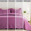 Embossed Microfiber Bedspread Set – All Seasoned Modern and Lightweight Bedding Set with Shams-122058462-122058475