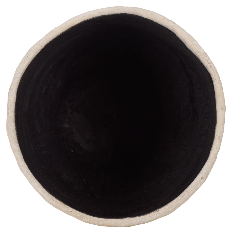 Cana Pedestal Planter Pot, Beige