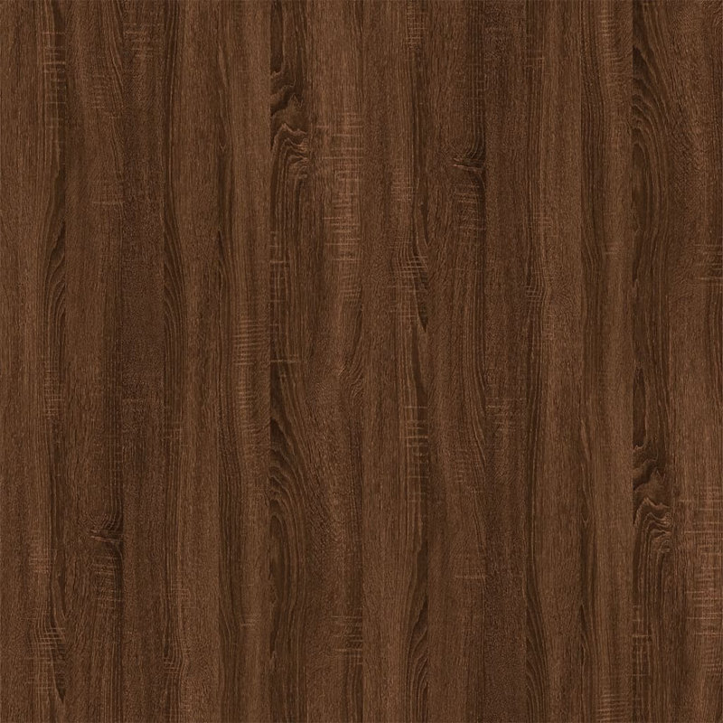 Ollins TV Stand for TVs up to 28", Brown Oak