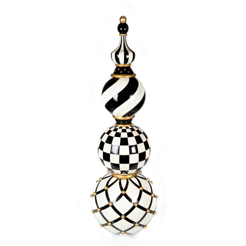 Courtly Check® Trophy Topiary Figurine