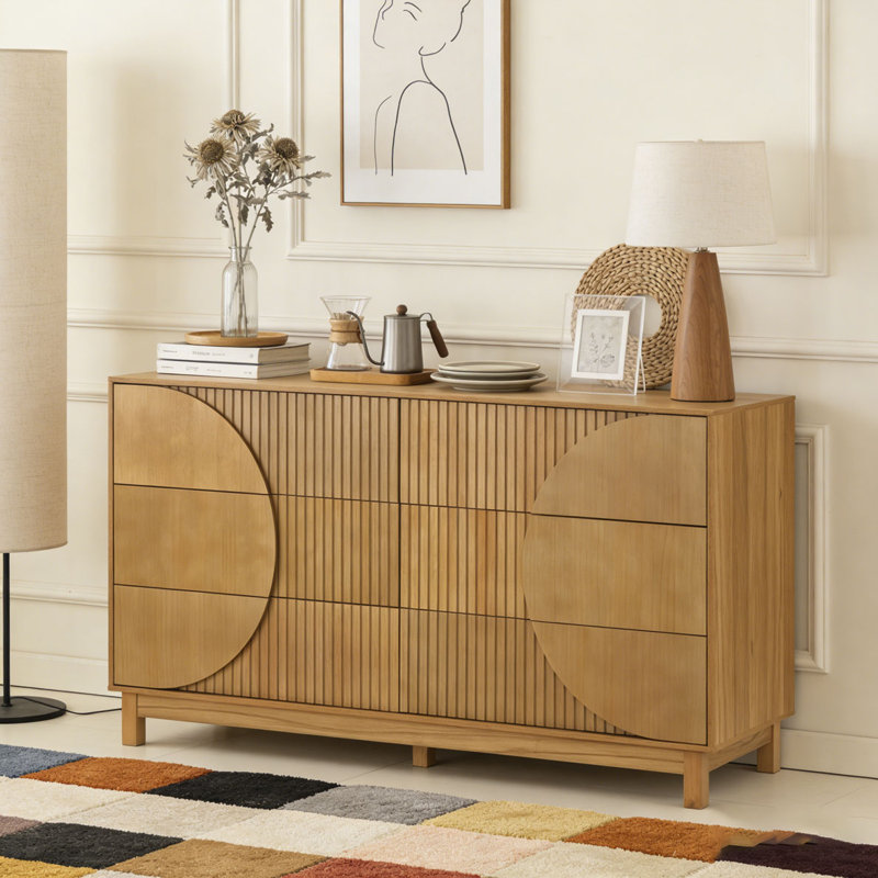 Commode 60 po de largeur, Brun