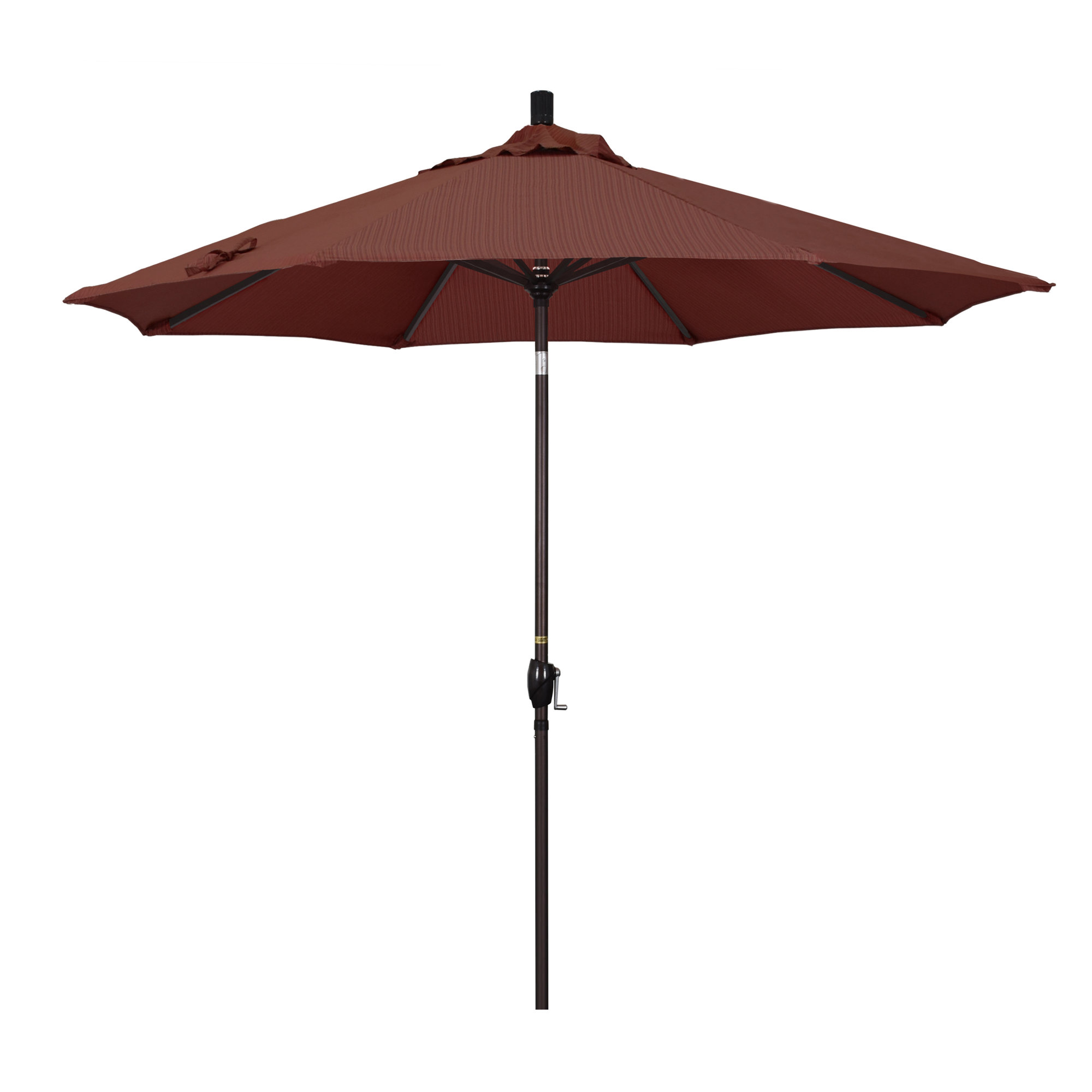 Iuka 108'' Outdoor Umbrella, Terrace Adobe Performance