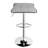 Adjustable Spin Bar Stool with Solid Wave Seat-1442324147