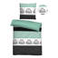 Cotton Striped Duvet Cover Set with Pillow Shams