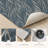 Palm Leaf Non-Slip Washable Kitchen Mats