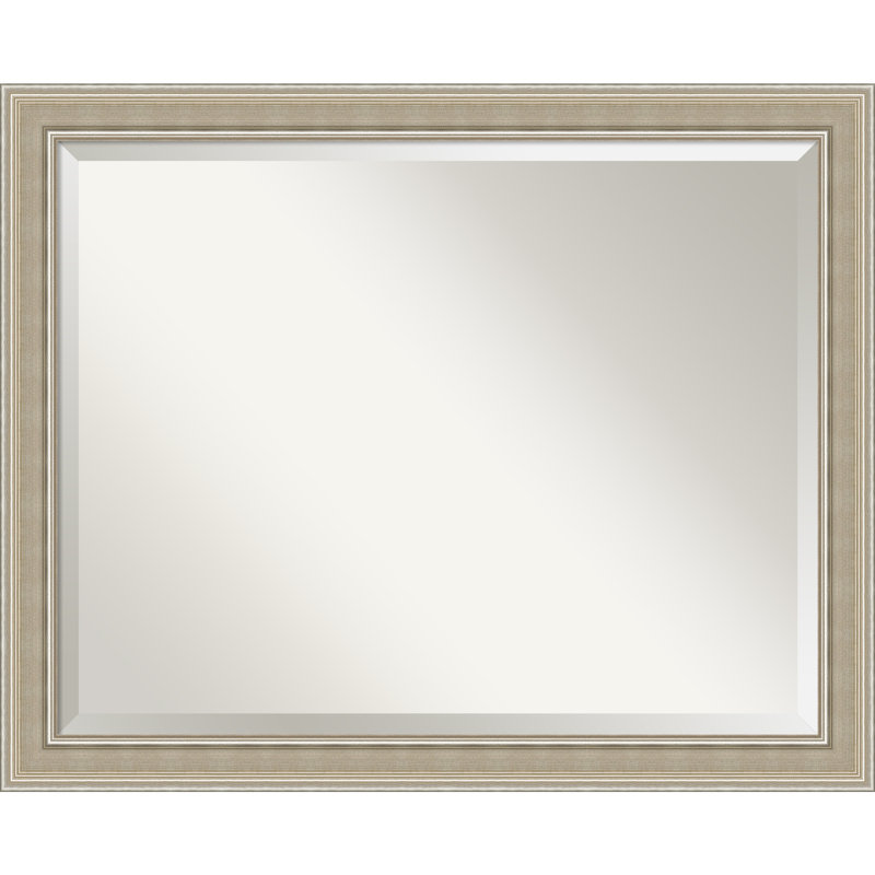 Mezzo Solid Wood Wall Mirror, Rectangle, 27.5" x 39.5"