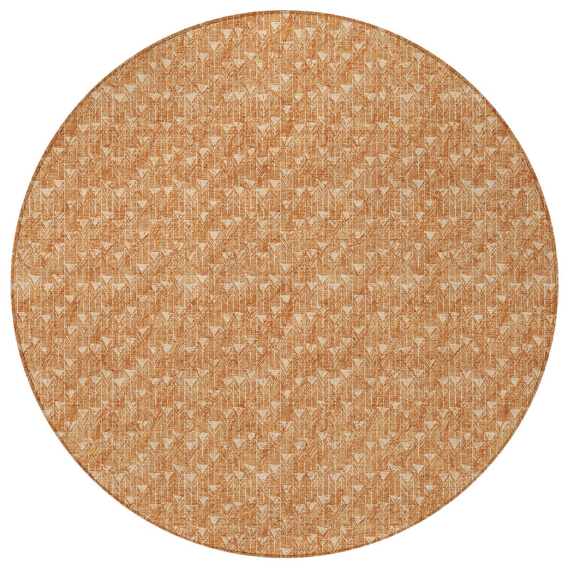Tapis d'intérieur rond 8 po