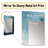 Minimalism Black And Blue Hurricane - Storms Decorative Mirror, Traditional Wall Mirror, Printed Metal Art-1684787055