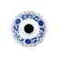 Vase en porcelaine bleue et blanche Topoflian