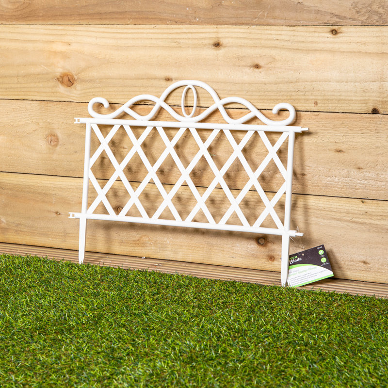 Samuel Alexander 27cm H x 48cm W Plastic Border Fencing