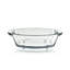 PRIMA Ensemble / 3 plat à four ovale en verre