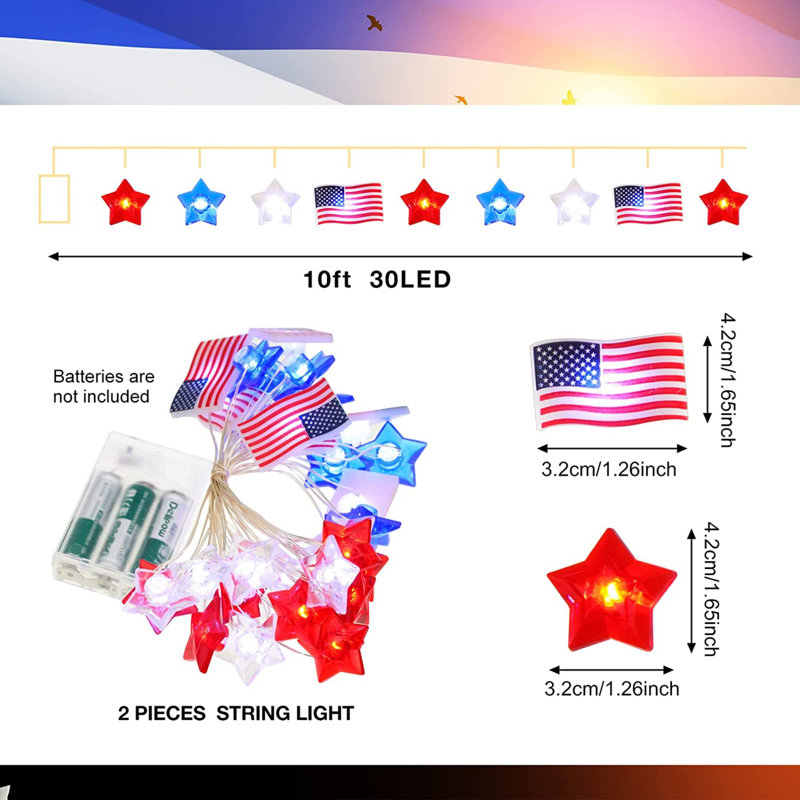 Gidgett 120'' LED String Lights