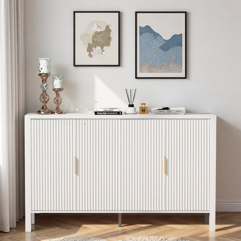 Buffet Modern, Blanc