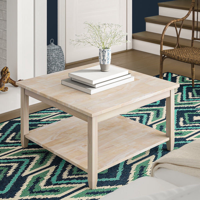 Nerseh Solid Wood Coffee Table
