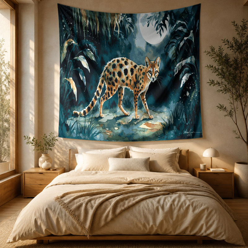 Tapisserie murale Wildlife, 51 po x 60 po