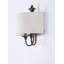 Applique murale articulée à intensité variable 1 lumière l 14 po Bhushan-1187435259
