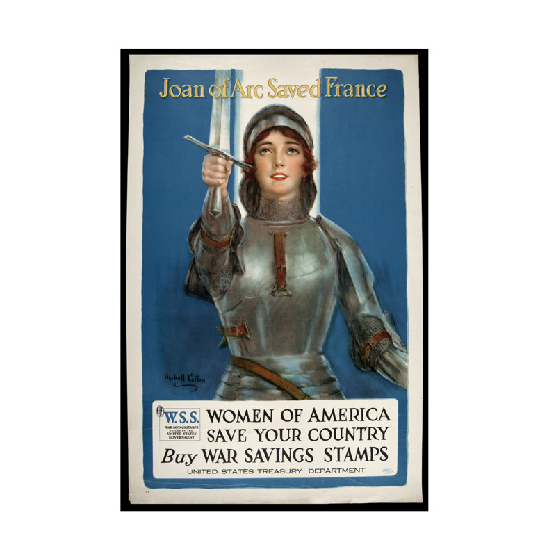 William Haskell Coffin, affiche de la Propagande américaine de la Première Guerre mondiale, H 19 po x l 12 po